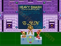 une photo d'Ã©cran de Heavy Smash sur Arcade